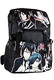 Sidnor Black Butler 2 Kuroshitsuji II Ciel&Sebastian Schoolbag Bag Backpack Cosplay