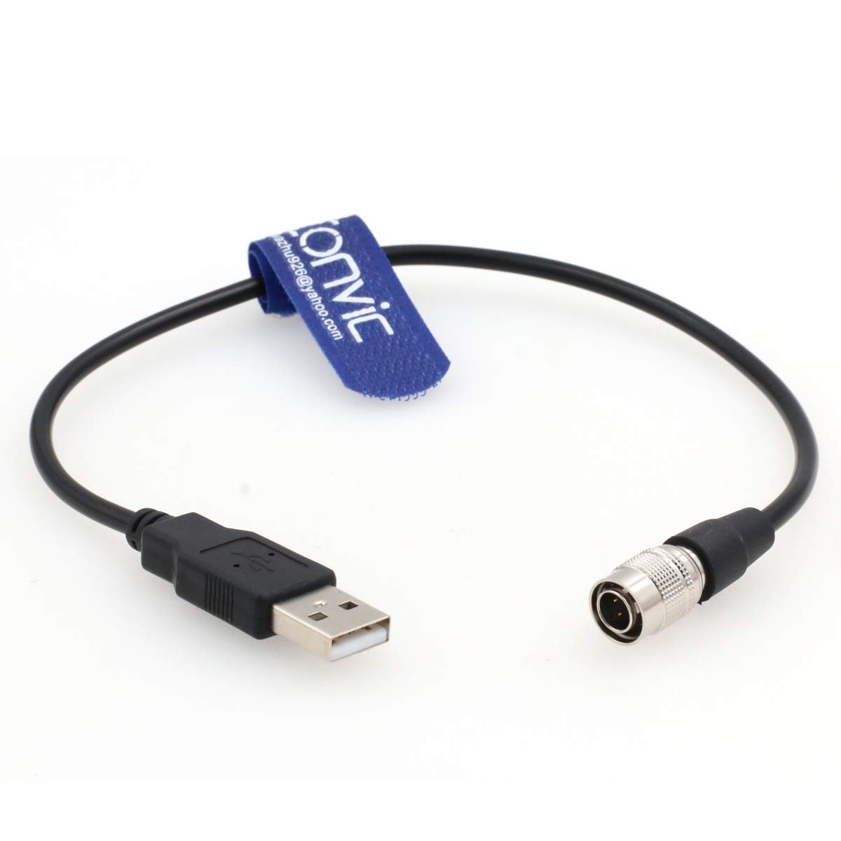 Eonvic Power Cable for Zoom F4 F8 Sound Devices 633/644/688 Recorders Hirose 4 Pin Male to USB