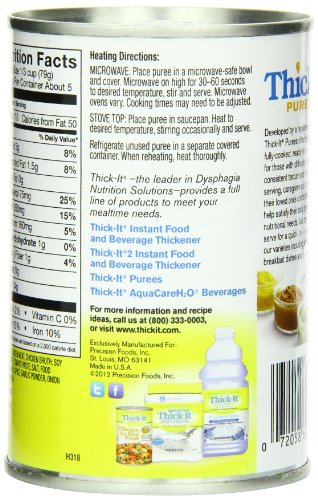 Thick-It Puree Food, Seasoned Chicken, 14 Ounce (Pack of 12) - Thumbnail 4
