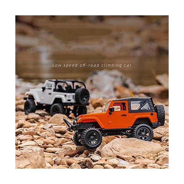 Weaston Wrangler 1:14 Full Scale Fernbedienungsauto 2.4G Elektro-RC-Car 4WD All Terrain Climbing RC Offroad-Fahrzeug… – Bild 3
