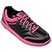 Brunswick Women's Diamond Bowling Shoes, Black/Pink, 11