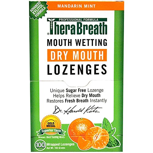 Buy TheraBreath Mouth Wetting Dry Mouth Lozenges, Sugar Free Mandarin