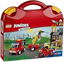 LEGO Juniors Fire Patrol Suitcase 10740 Toy for 4-7-Year-Olds