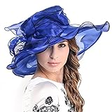 Womens Kentucky Derby Church Dress Wedding Floral Tea Party Hat S056