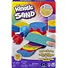 Kinetic Sand, Rainbow Mix Set with 3 Colours of Kinetic Sand (382g) and 6 Tools, Sensory Toy and Gift for Kids Aged 3…