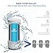 JETERY Faucet Water Filter - 320-Gallon Long-Lasting Tap Water Filtration System with Carbon Fiber Filter for Home Kitchen, Fits Standard Faucets, JT-5130