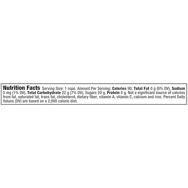 NERDS CANDY ROPE, VERY BERRY, .92 OZ, 1 COUNT