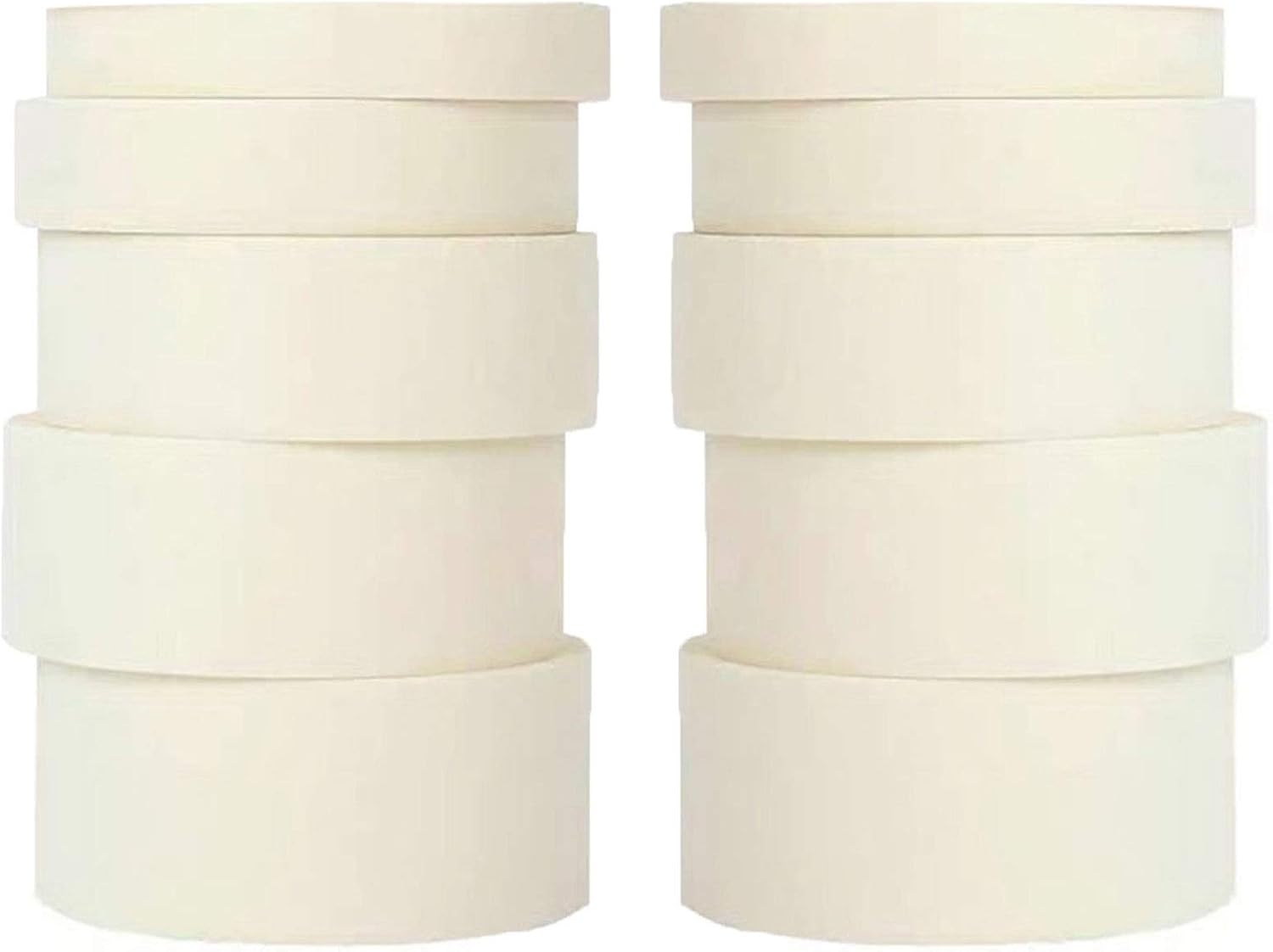 10 Rolls Masking Tape for Painting, 5 Sizes Painters Tape EasyPeel