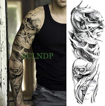 Ljmljm 3pcs étanche Sticker Dragon Tattoo Rafraîchissez