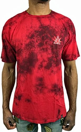 Amazon ハフ Tシャツ タイダイ レッド 赤 トリプルトライアングル マリファナ スモーク Huf 半袖 メンズ レディース Ts A191 Lサイズ Tシャツ カットソー 通販