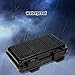 Survival Storage Box, Shockproof Outdoor Container with Airtight Design for Multi-Use in Camping & Travel (ABS Material, Water-resistant & Dustproof)