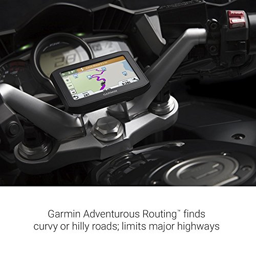 image for Garmin Zumo 396LMT-S Motorcycle GPS Navigator Bundle with GPS, Hard EV