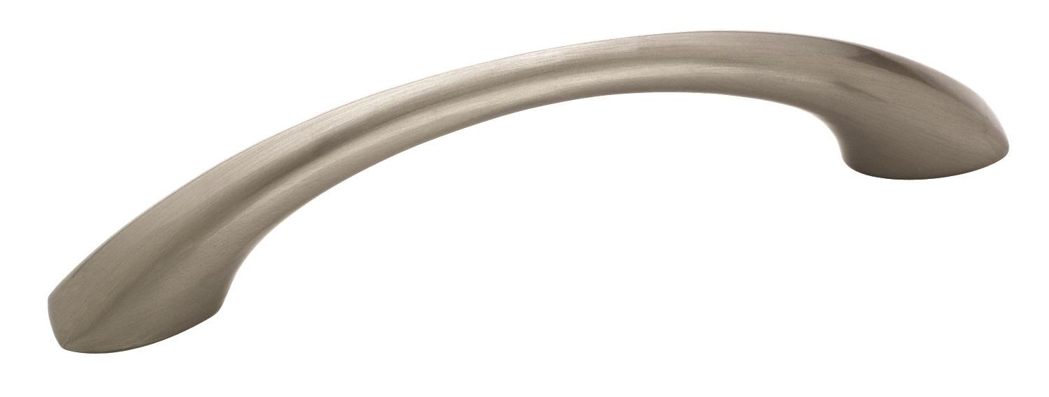 Photo 1 of Amerock | Cabinet Pull | Satin Nickel | 3-3/4 inch (96 mm) Center to Center | Vaile | 10 Pack | Drawer Pull | Drawer Handle | Cabinet Hardware