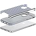 iPhone 6S Case, iPhone 6 Case, BENTOBEN Ultra Slim Stripe Dual Layer Hybrid Case Hard PC and Inner TPU Rubber Bumper Cover Shockproof Protective Case for iPhone 6/6S (4.7 Inch), Black