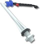 Torbeck B706A 1/2 Inch Bottom Entry Filling Valve 9.5 Inch Upstand Opella view 2