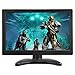 TOGUARD Portable Monitor 12 Inch TFT LCD HD 1366x768 Color Computer Monitor Display Screen with HDMI VGA MIC Port for PC Raspberry Pi Use Built-in Speaker 160° Wide Viewing Angle
