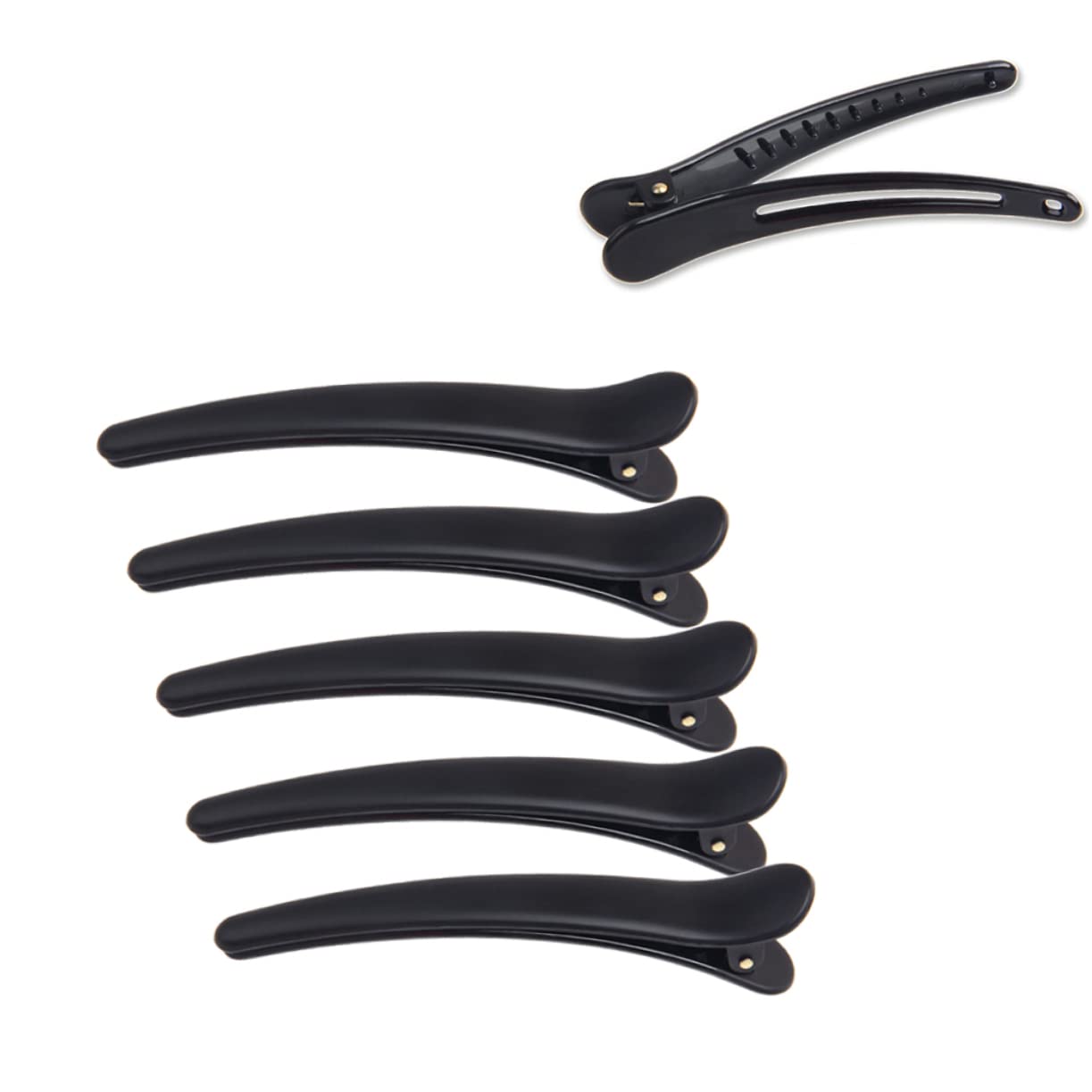 KALLORY 12pcs Black Hair Clips Hair Clips for Women Small Hair Clips for Women Hair Clamps for Styling Hairpin Hairpins Hair Clamps Hair Barrettes Headgear Modeling Black