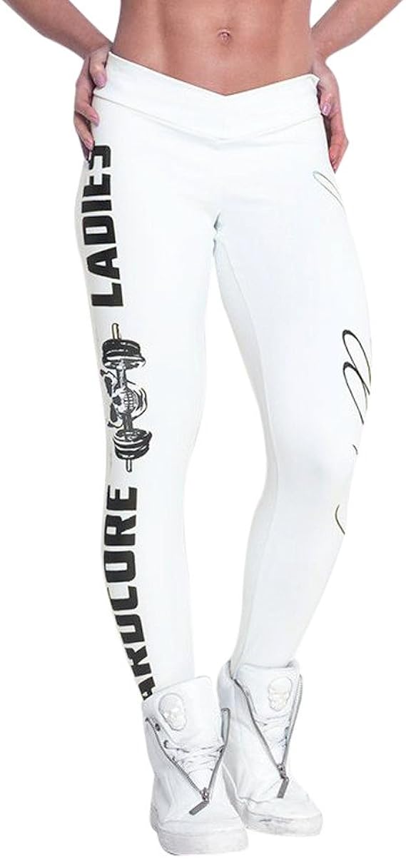 Yusealia Pantalones Yoga Mujeres Mallas Deportivas Mujer Cintura ...