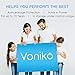 Voniko Ultra Alkaline D Batteries, Batteries D Size 8 Pack, 10-Year Shelf Life and 6-9 Times The Power as Carbon Batteries, Type D Battery 1.5 Volt