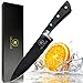 Romeo Cooks Professional 8-inch Chef Knife made of High Grade Stainless Steel for Razor Sharp Edge, Best Choice for Kitchen & Home with Sharpener