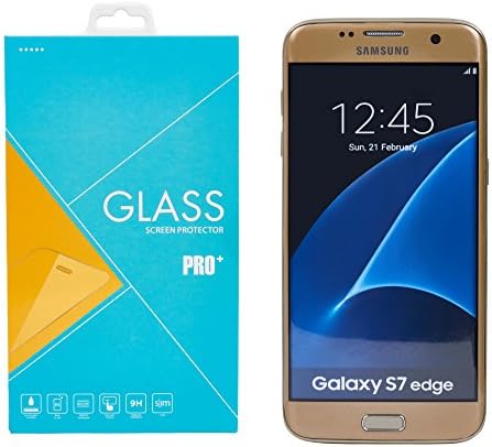 Galaxy S7 Edge [PET] Screen Protector [Ultra Thin 3D Curved] [Full Coverage] [Fully Transparent] [Anti-Fingerprint/Anti-Scratch Resistant] [Microfiber Cloth Included] Lifetime Warranty
