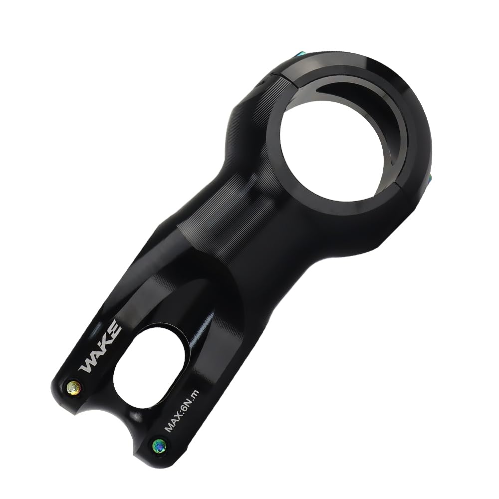 BESNIN Bike Stem Black MTB Stem Drop 10 Degree 31.8mm 45mm/60mm/70mm/80mm/90mm/100mm/110mm/120mm Mountain Bike Stem Handlebar Stem for Cycling Aluminum Alloy (Drop 10 Degree, 70mm)