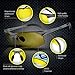 BLUPOND Night Vision Glasses for Driving For Men Women - Yellow Tint Anti Glare Glasses for Nighttime - Knight Visor