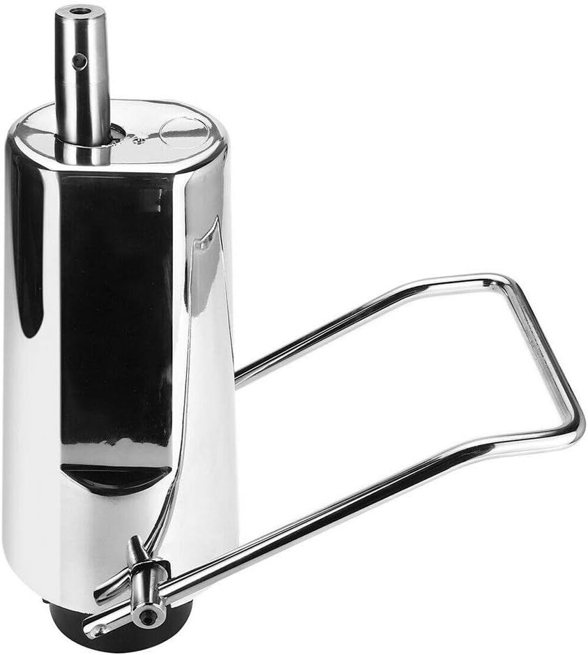 Barber Chair Replacement Hydraulic Pump 4 Screw Pattern Beauty Salon All Purpose 440/200kg lbs Weight Capacity Adjustable Height 4.3inch (Adjustable Height: 11cm (NO Base)): Kitchen & Dining