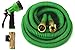 GrowGreen 2017 Garden Hose 50 Feet Expandable Hose with All Brass Connectors, High Pressure, Expanding Garden Hose
