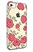 iPhone 7 Case, CASY MALL Hybrid Slim Fit Hard Case Drop Protective Cover for Apple iPhone 7 4.7 Inch Rose Flower