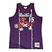 Mitchell & Ness Vince Carter Toronto Raptors Purple Throwback Swingman Jersey