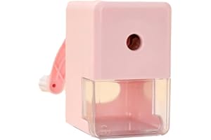 Manual Pencil Sharpener, Hand Crank Pencils Sharpener Automatic Lead Feeding Pencils Sharpener Office Supplies