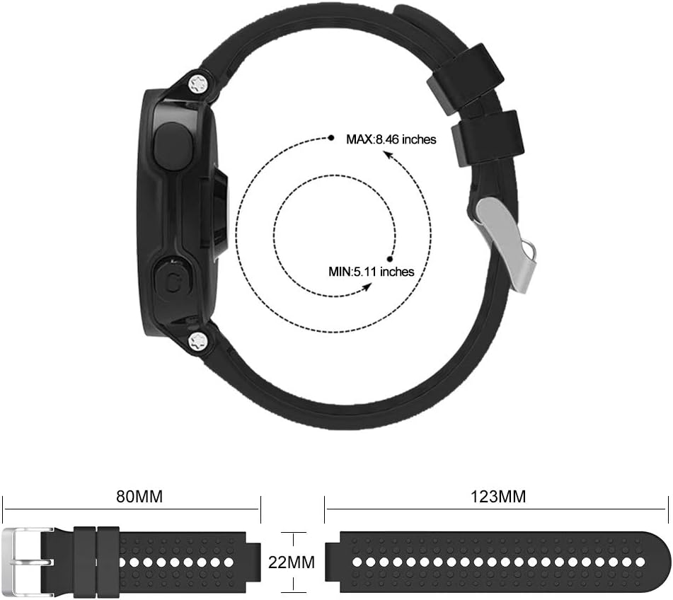 TOPsic Compatible Forerunner 235 Strap - Image 4