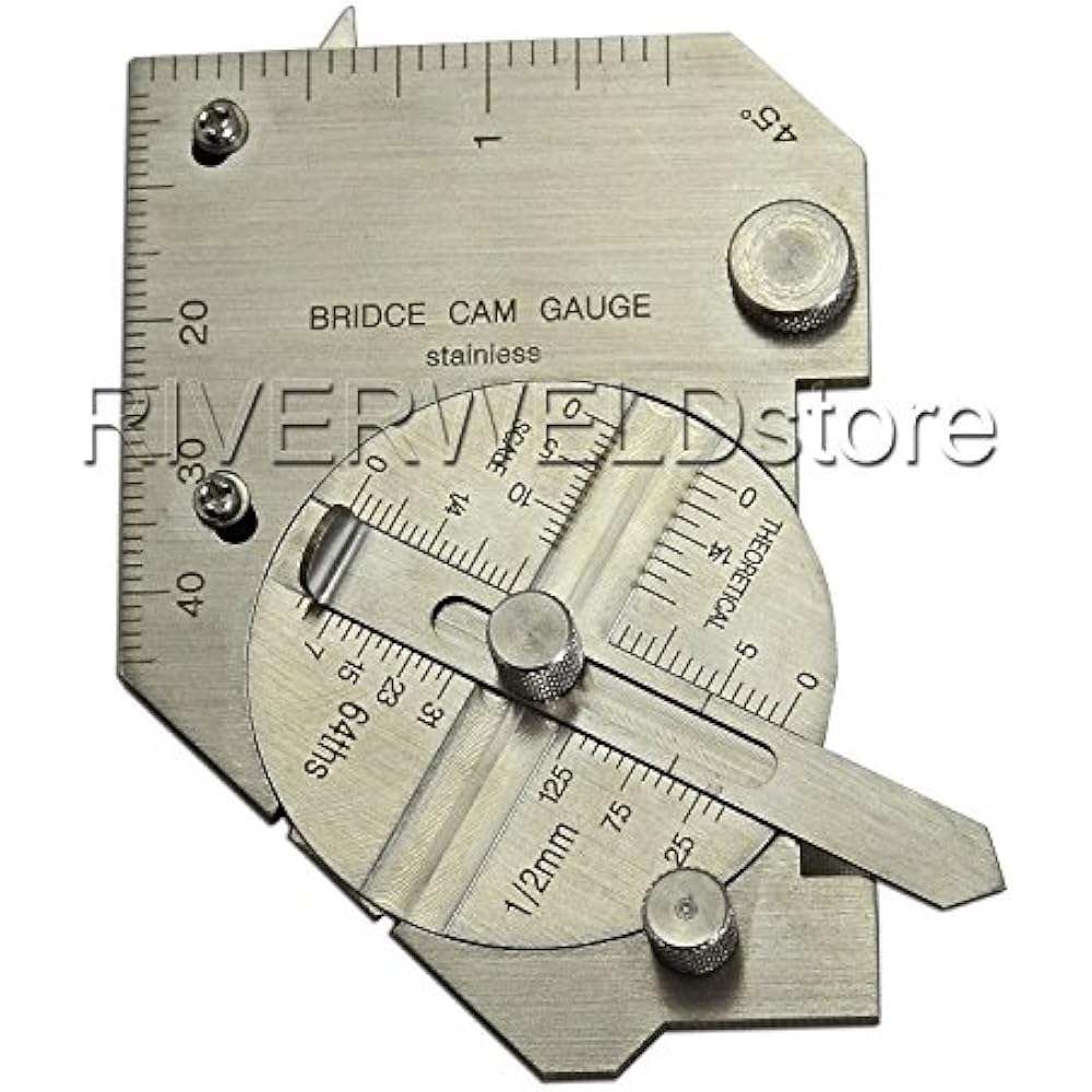 Bridge Cam Gage Welding Inspection Gauge 707242456953 eBay