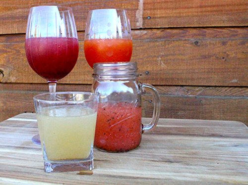 Lush Wine Mix - Organic Mix for Wine Slushies & Simple Syrup Cocktails (Spring & Summer 6-pack - Original, Sangria, Moscow Mule, Strawberry Basil Lemonade, Ginger Hibiscus, Cosmo)
