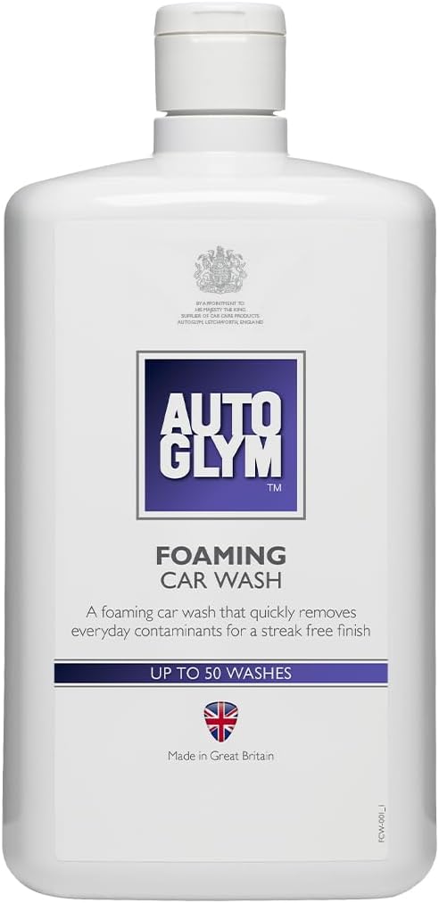 Autoglym Foaming Car Wash 1 Litre - High Foam pH Neutral Concentrate
