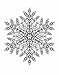 Hero Arts Rubber Stamps S5605 Dazzling Snowflake Woodblock Stamp