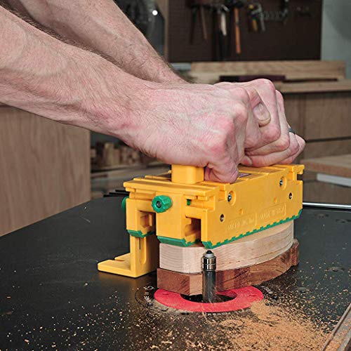 GRR-Ripper, 3D Pushblock, Table Saw Accessories, Router Tables, Band Saws, and Jointers (Yellow)