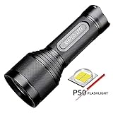 Rechargeable flashlight XHP50 Highlight 3000 lumens