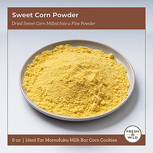 Fresh & Wild Sweet Corn Powder Milled Dried Sweet Corn Flour
