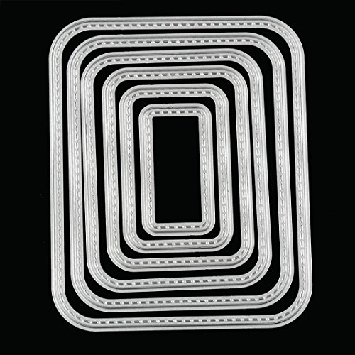 Kingfansion Metal Cutting Dies Stencil DIY Scrapbooking Embossing Album Paper Card Craft (G)