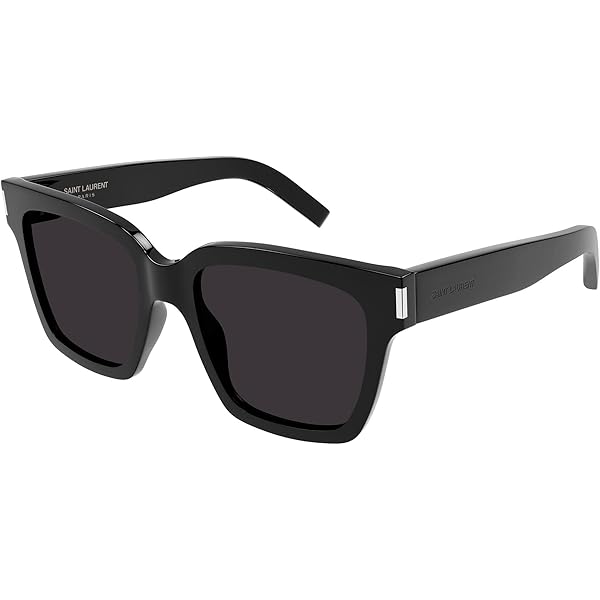 Amazon.com: Sunglasses Saint Laurent SL 1 /F- BLACK