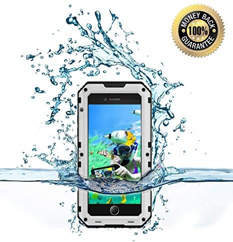 iPhone 7 Water Proof Bumper Case, Myckuu [X-sports Series] Super Anti-crash Fullbody Hermetic Screwed Metal Shell for Sports Enthusiast like Diving,Surfing,Skiing,Climbing,Skateboarding