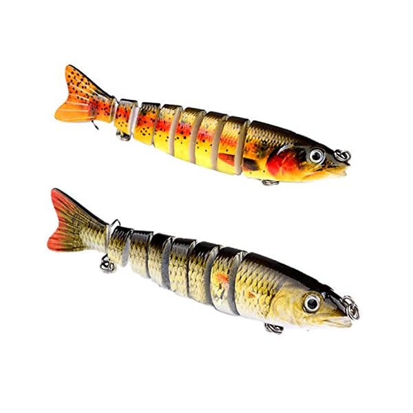Ioffersuper-6-Multi-jointed-8-segement-Pike-Fishing-Lure-Swimbait-Crankbait-Hard-Bait-B