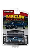 1970 Plymouth HEMI Cuda Jamaica Blue Mecum Auctions Collector Series 1 1/64 by Greenlight 37110 D