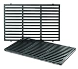 Weber Series Gas Grills 7638 Porcelain-Enameled Cast Iron Cooking Grates for Spirit 300, (17.5 x 0.5 x 11.9 inches), Pack of 2