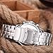 LONGBO Unique Business Wristwatches Fashion Stainless Steel Starp Sport Miliatry Analog Quartz Watch For Men - 80132 Black