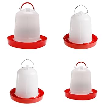 Yeshi 1pcs Chicken Feeder Drinker Poultry Chick Hen Quail Bantam