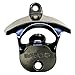 MAGCAP Magnetic Wall Mounted Bar - Style Bottle Opener and Bottle Cap Catcher Set for Beer and Sodas - Stylish, Easy to Install and Effortless to Use - Collects the Caps so You Don't Have to!