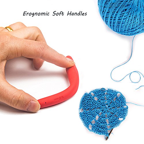 Needlecrafts & Yarn 16 Crochet Hook Knitting Needles Kit with 41 Pcs